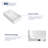 Turner 18" x 10'' White Ceramic Rectangular Wall Mount/Vessel Sink, Small Bathroom Sink 