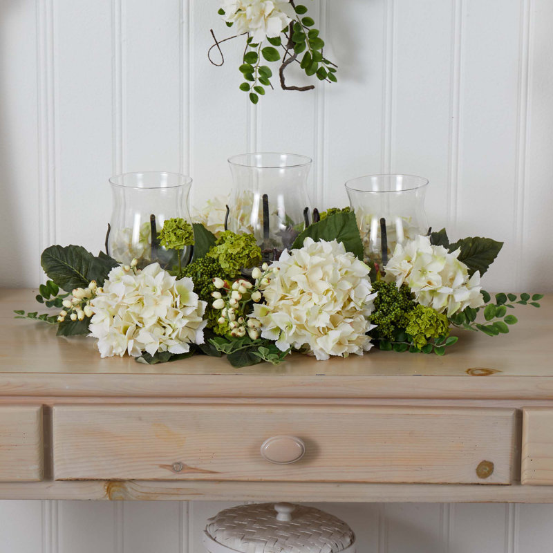 Hydrangea Candelabrum Arrangement in Free-Standing