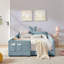 Lit plateforme double tapissier-1486969416