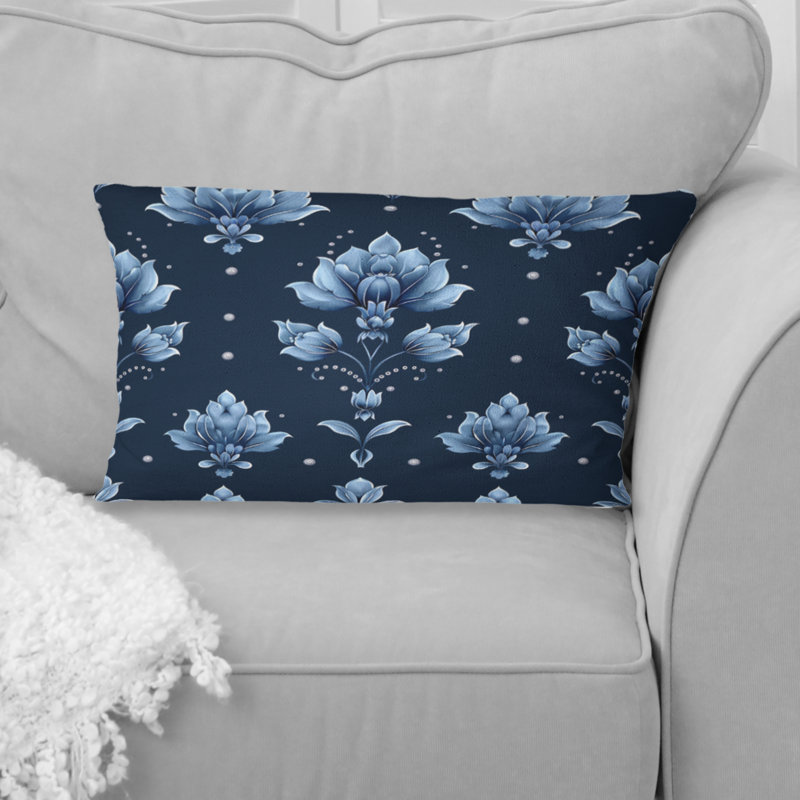 Coussin lombaire Glamourous Damask Print III