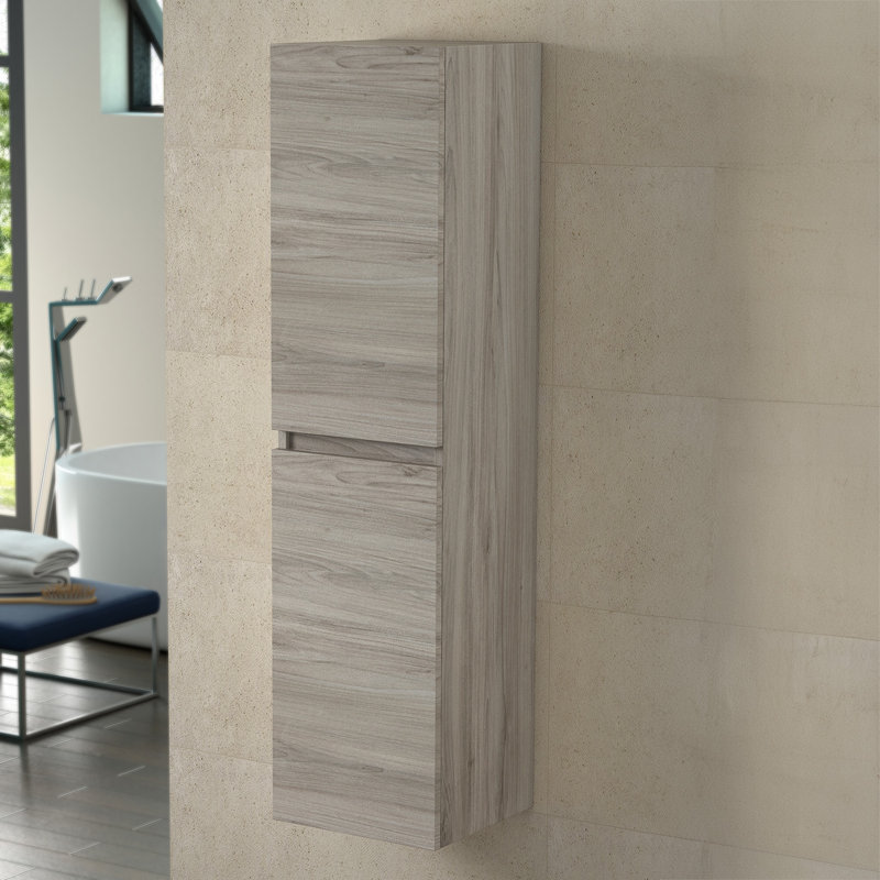 Rangement pour salle de bain Menta, Pin gris