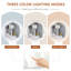 Ensemble coiffeuse avec miroir rond Everly Quinn