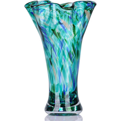 Green Green Glass Vase