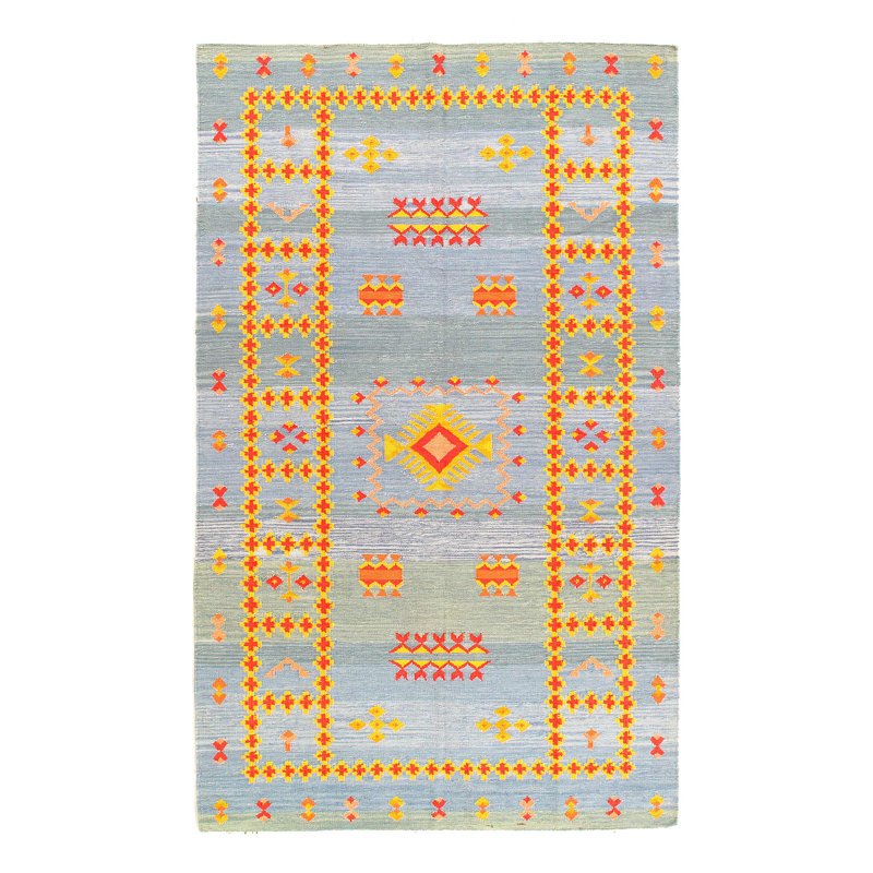 Fine One-of-a-Kind Rectangle 5' X 8' Hand Knotted Area Rug
