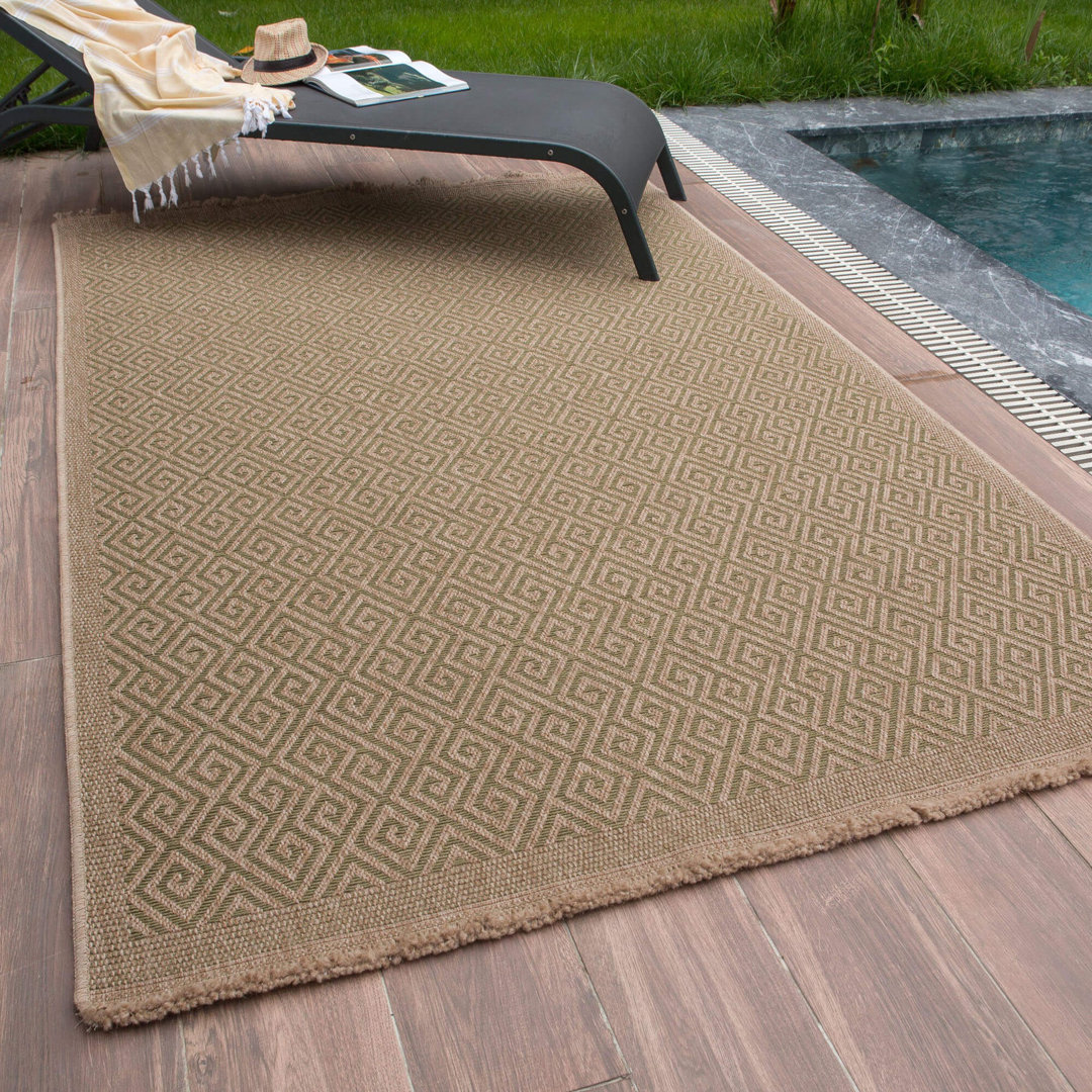 Nature Collection Geometric Indoor / Outdoor Area Rug