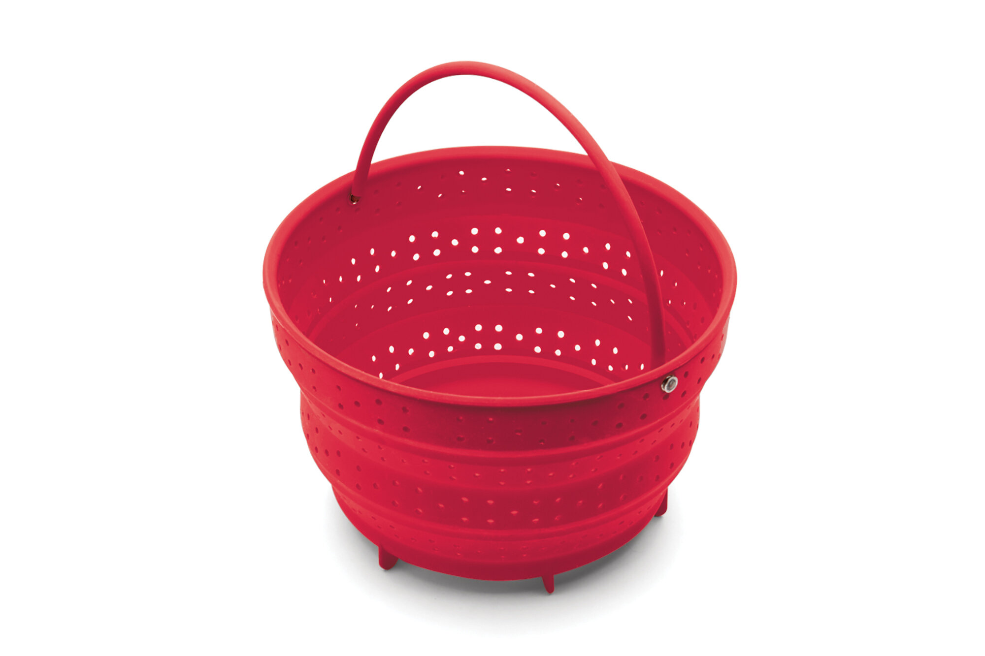 Fox Run Brands 5'' Silicone Steamer Basket with 8.5'' Diameter