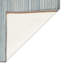 Tapis bleu / gris en polyester / polypropylène tissé à la machine Natarbora-295808422