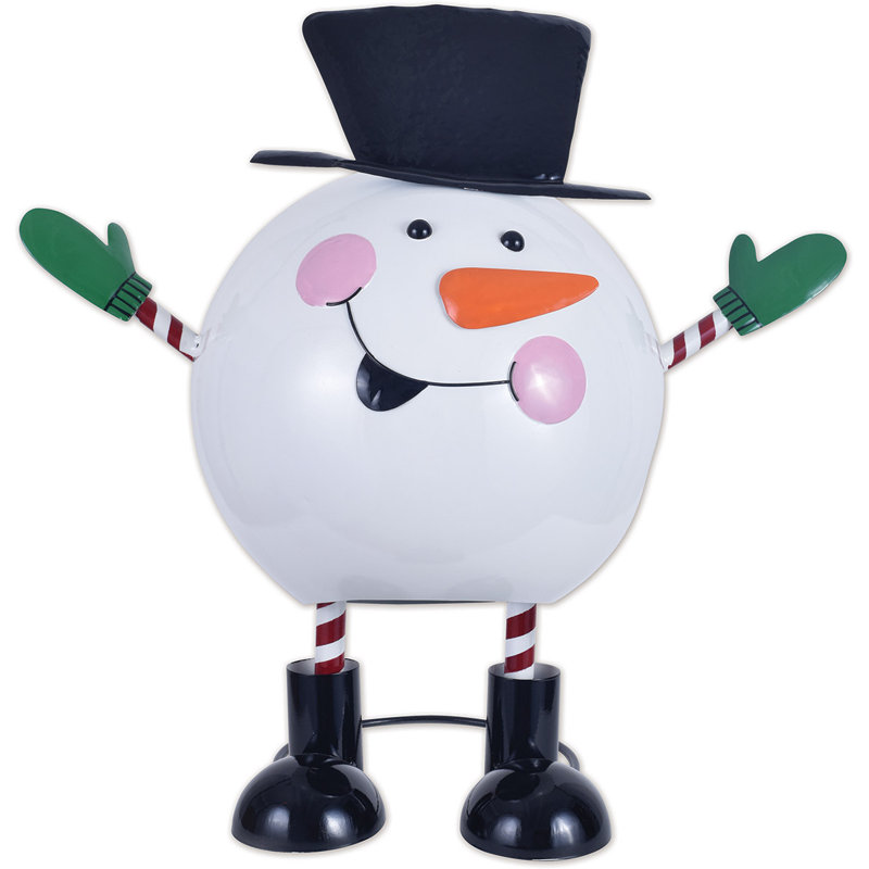 Bonhomme de neige avec véranda