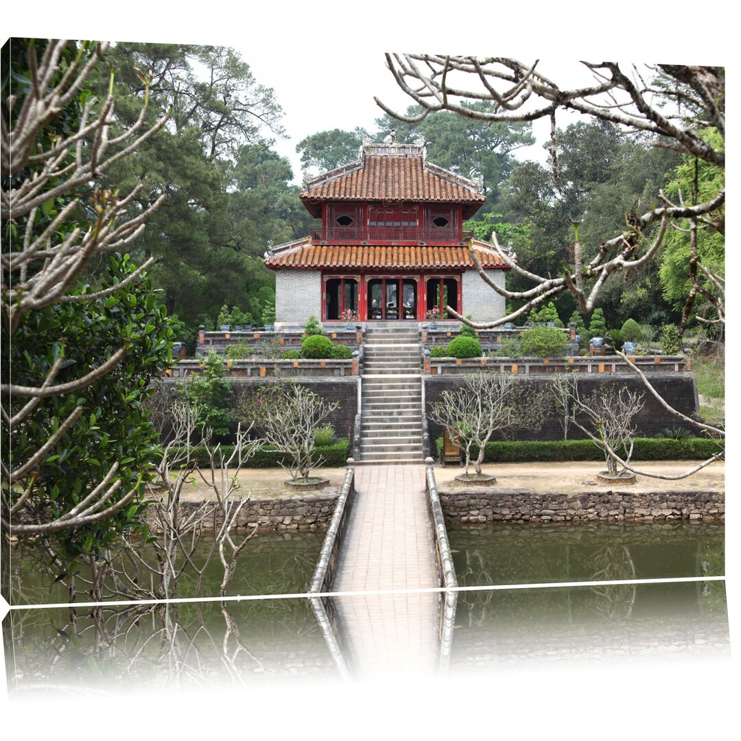 Leinwandbild Chinesischer Tempel