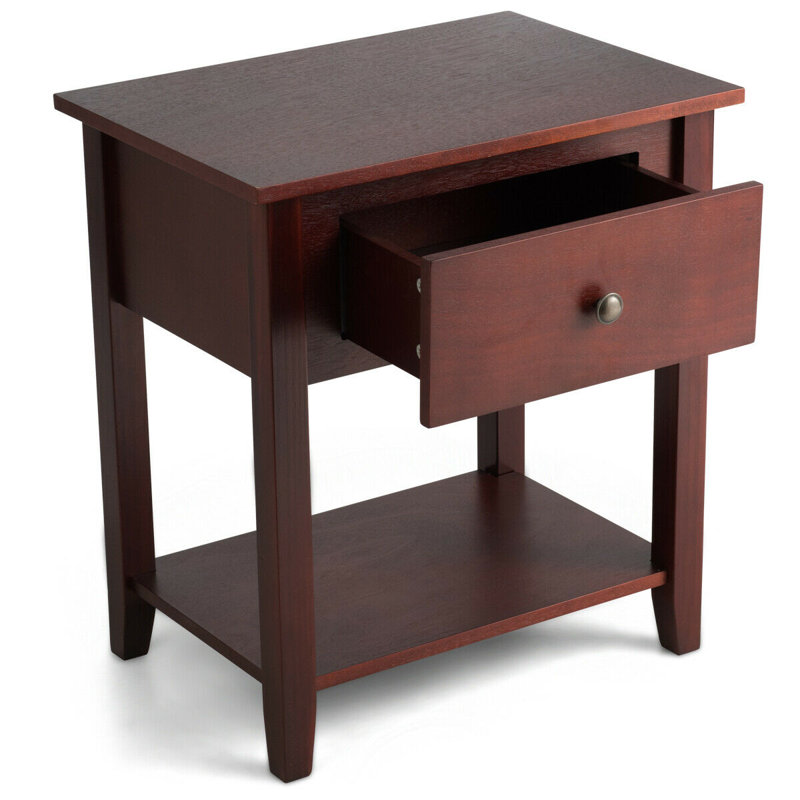 Table de bout avec rangement Tonyville