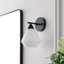 Applique murale en fer Hendrica-556110316