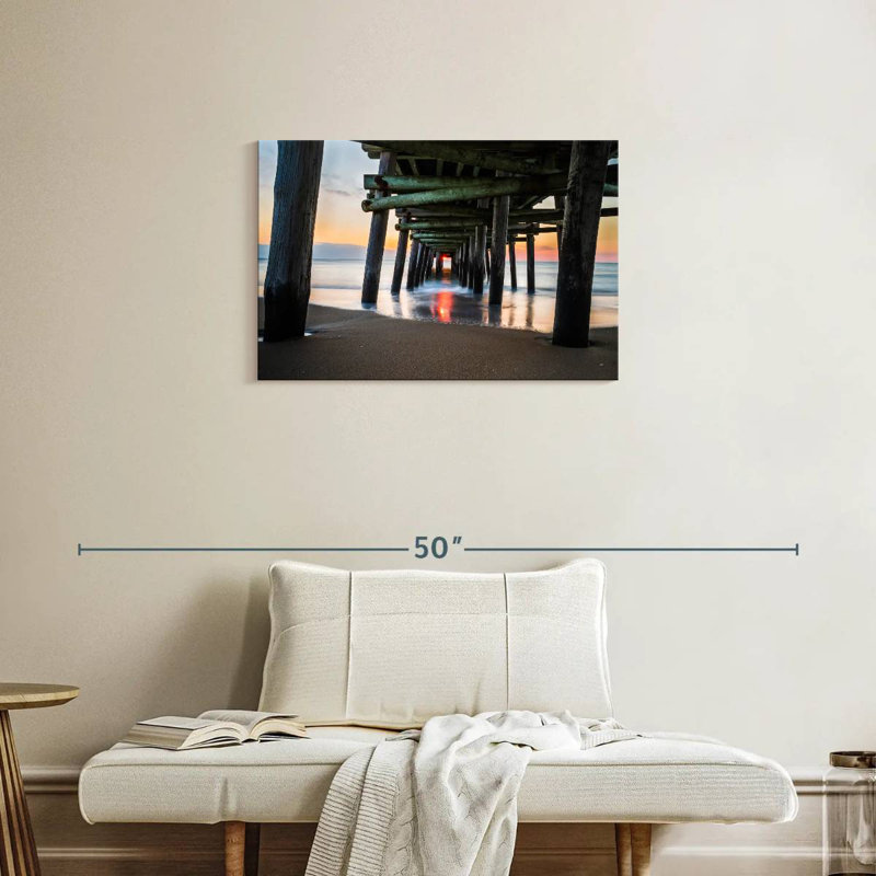 Aletra ci-dessous Virginia Beach Pier, H 20 po x l 30 po