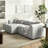 Liana Upholstered Fabric Modular Sofa With Chaise-101323753-101323755