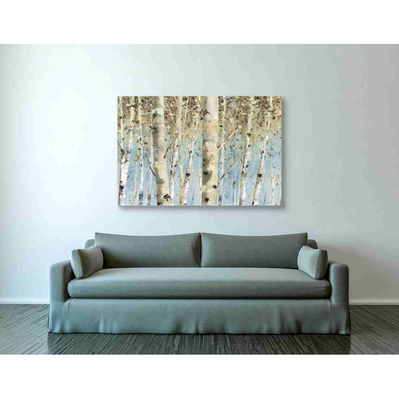«White Forest» par Lisa Audit, art mural sur toile, 40 po x 60 po