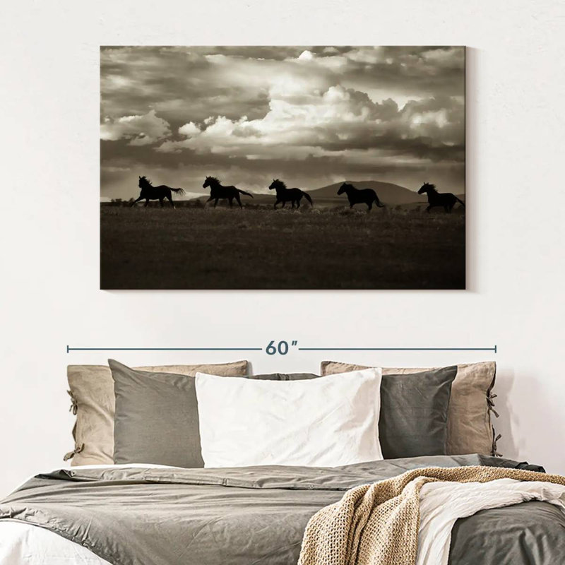 Brampt Racing The Clouds, 34" H x 51" W