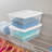 Sterilite 16 Quart Clear Plastic Stacking Storage Container Box w/ Lid