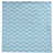 Bleu sarcelle / blanc