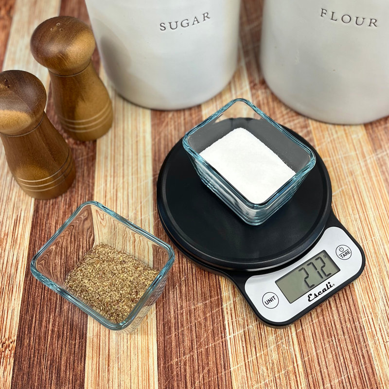 Escali Telero Digital Scale, Black