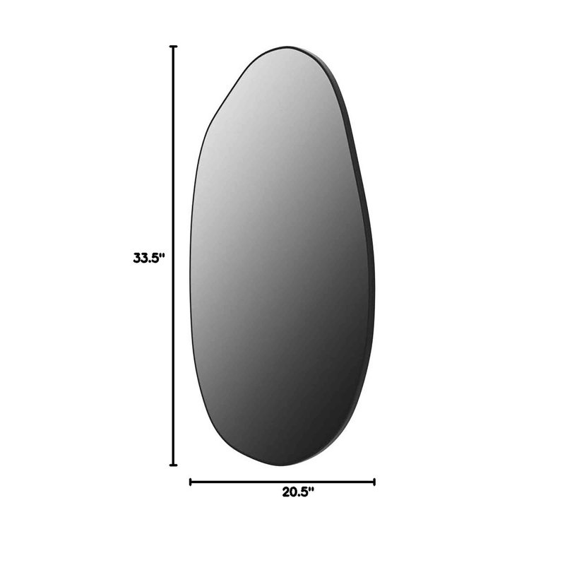 Dencho Metal Irregular Mirror