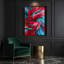 Art numérique sur toile 72 "Abstraction numérique"-1855405530