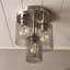 Glass Semi Flush Mount