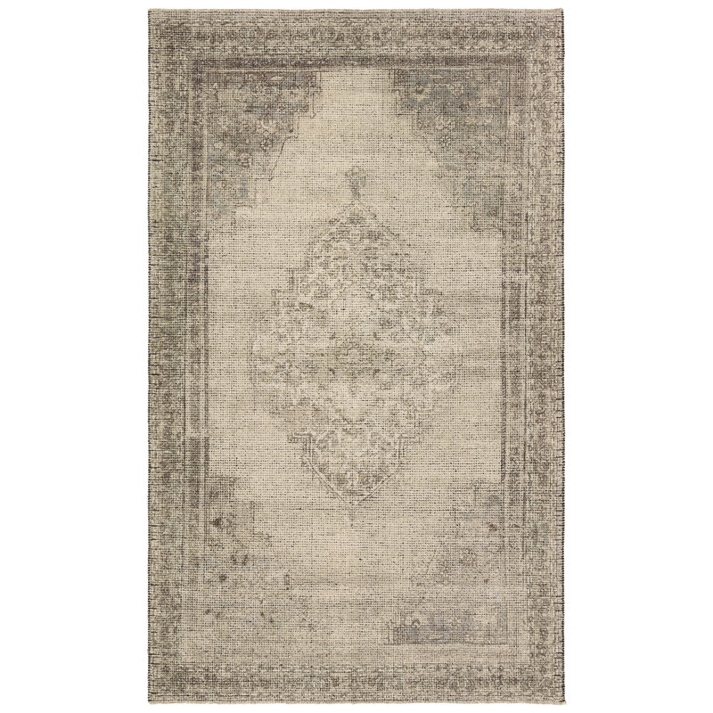 Rectangle rectangulaire brun clair / taupe 5 pi x 8 pi Moglie TRN03, Rectangle de 5 pi x 8 pi