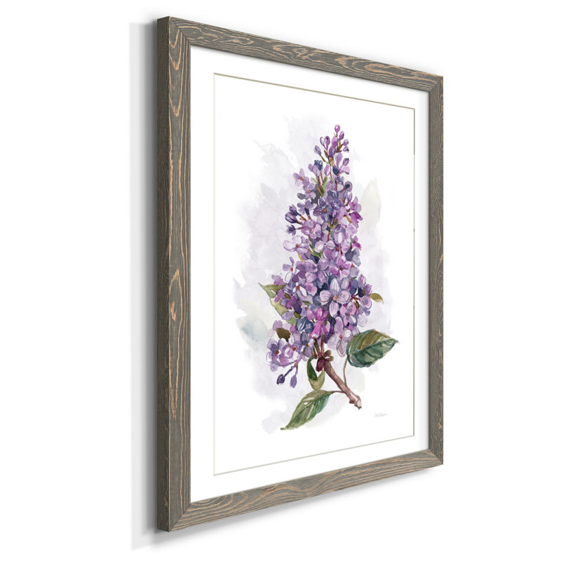 Awash In Lilac I - impression, H 37,5 po x l 27,5 po x P 1,5 po, gris