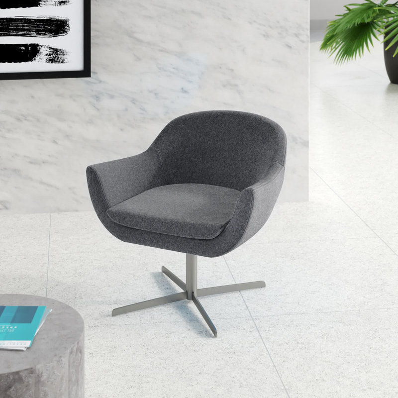 Chaise de réception Tiyren, Gris foncé