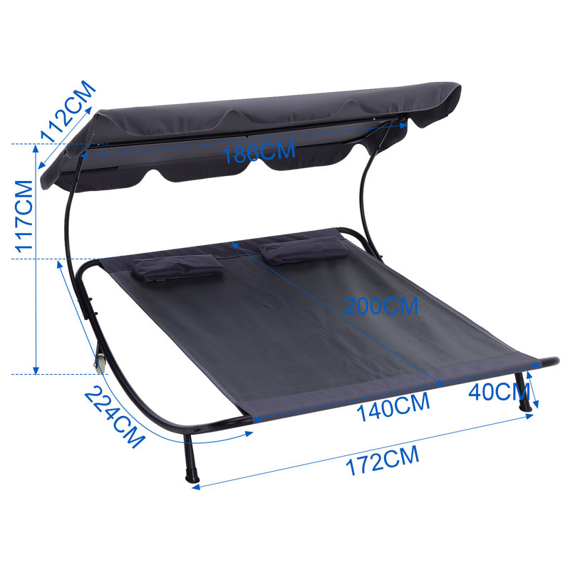 Double Hammock With Stand