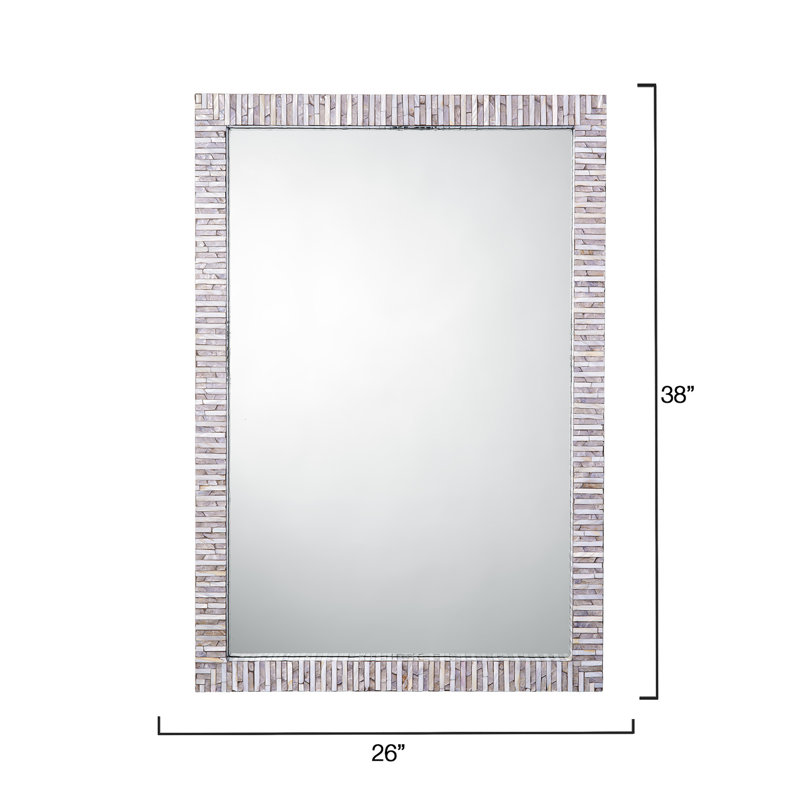 Marmont Mother of Pearl Rectangle Mirror