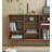 Nordic Solid Wood Bookshelf Floor Lattice Bookcase-544317044