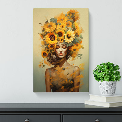 Sunflower Surrealism - No Frame Print