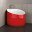 Nova 44.9'' L Freestanding Soaking Bathtub-1845431423
