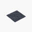 Carreaux de terrasse 12 "à emboîtement de style pierre pour la terrasse de la piscine, 44 pièces, gris foncé