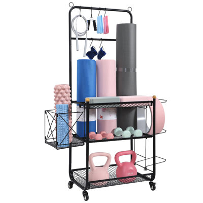 Metal Freestanding Multi-Use Sports Rack