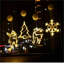 Lumières de Noël brillantes pour les fêtes