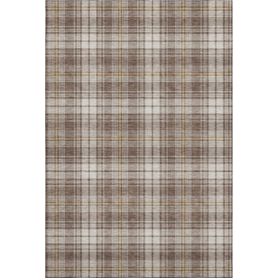Premium Machine Washable Natoma AMF993 Plaid Rug