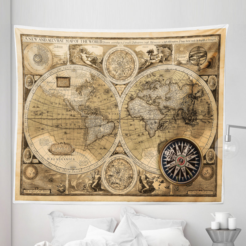 Polyester Wall Hanging, 264.16cm H x 223.52cm W