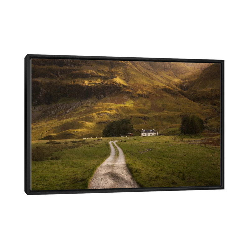Scotland I by Daniel Kordan - Print on Canvas, 152.5 cm H x 101.5 cm W, Black Framed