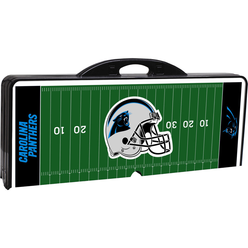 NFL Outdoor , in. W 33.75 in. D, Black, Carolina Panthers