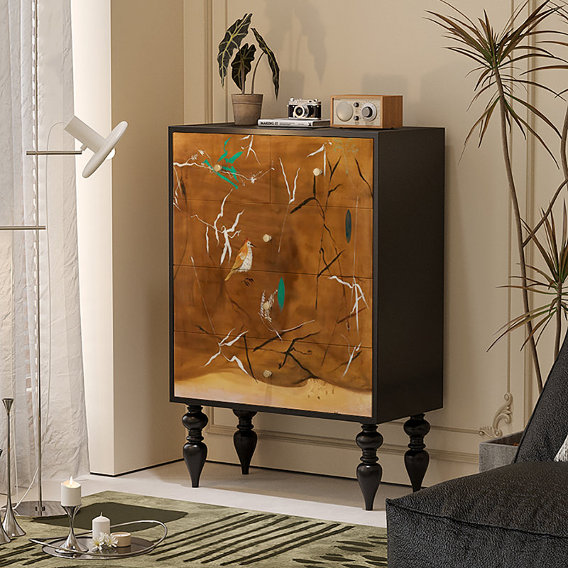 Living room storage French style decor cabinet