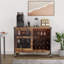 Armoire de bar à DEL avec roues pour la maison-393775173