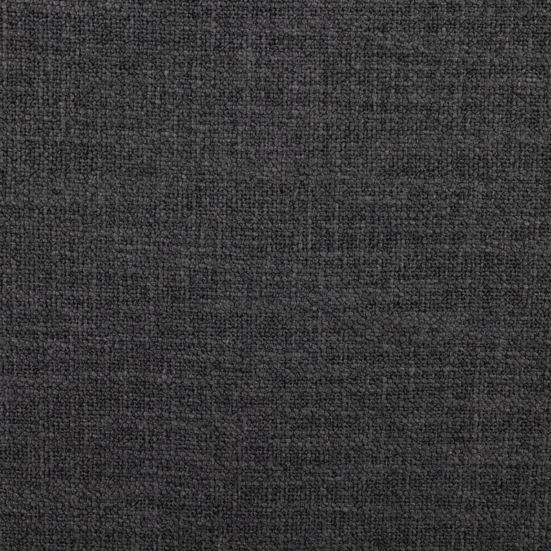 Lawndale Sectional, Saxon Charcoal Polyester Blend, Right Hand Facing