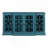 Teal Blue Sideboard Buffet, 63" TV Console with Ample Storage Cabinet