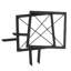 Metal 30.4cm H Media Shelves