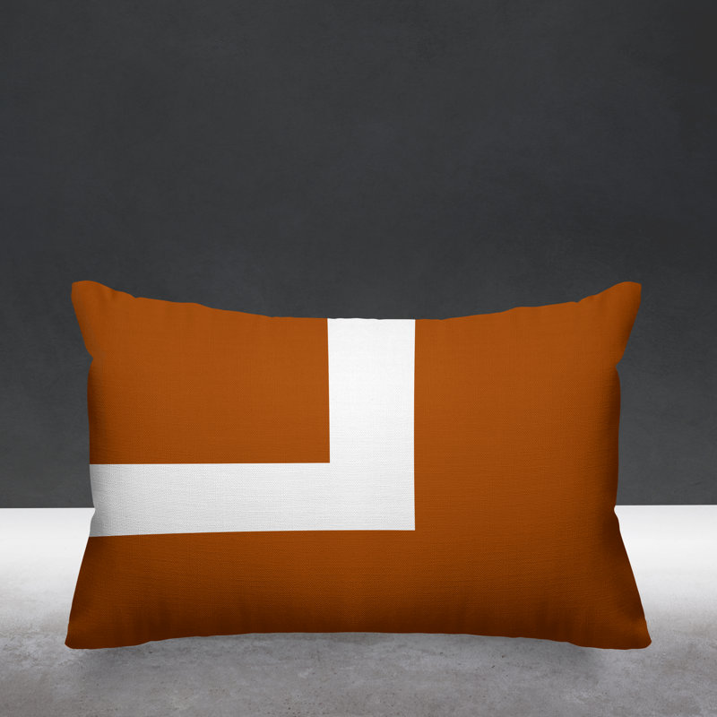 Coussin intérieur / extérieur Wheeler, Orange brûlé