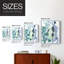 Abstrait varech I, reproduction encadrée - bois massif-909745136-909745135