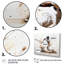 Baseball Minimal Swing I, impression sur toile 3 pièces-1127833348