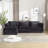 Elegant Oversized Living Sofa