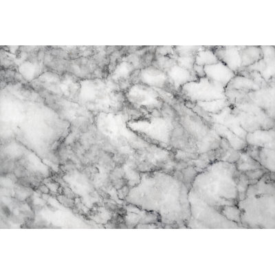 White Marble Texture - Wrapped Canvas Print